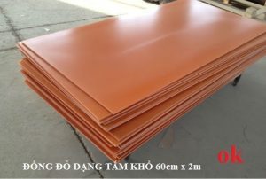 đồng đỏ dạng tấm