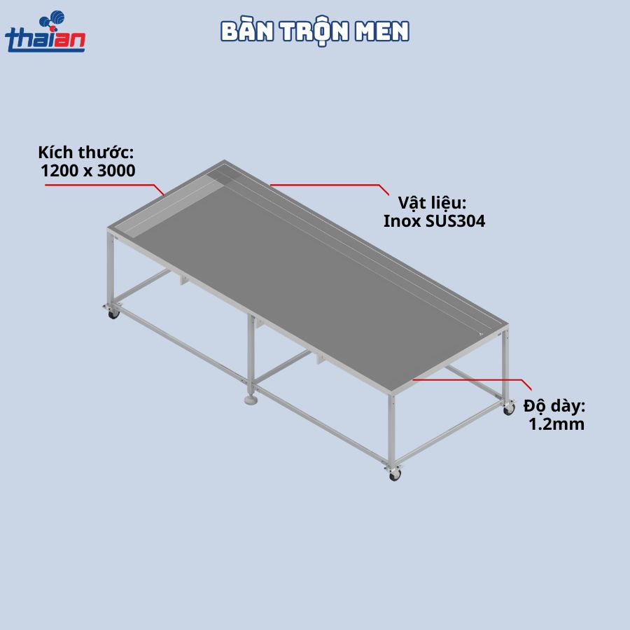 Bàn trộn men TA