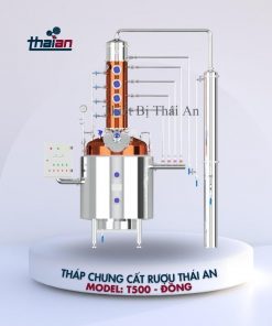 Model: T500 – Đồng | Chưng cất 100-150kg