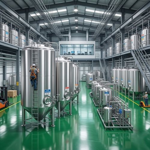Tank chứa rượu 6000L(2) Tank chứa rượu 6000L