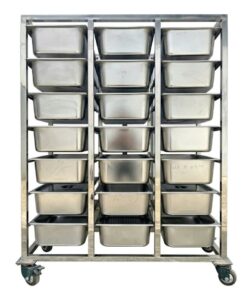 Giá để khay ủ khô 24 khay