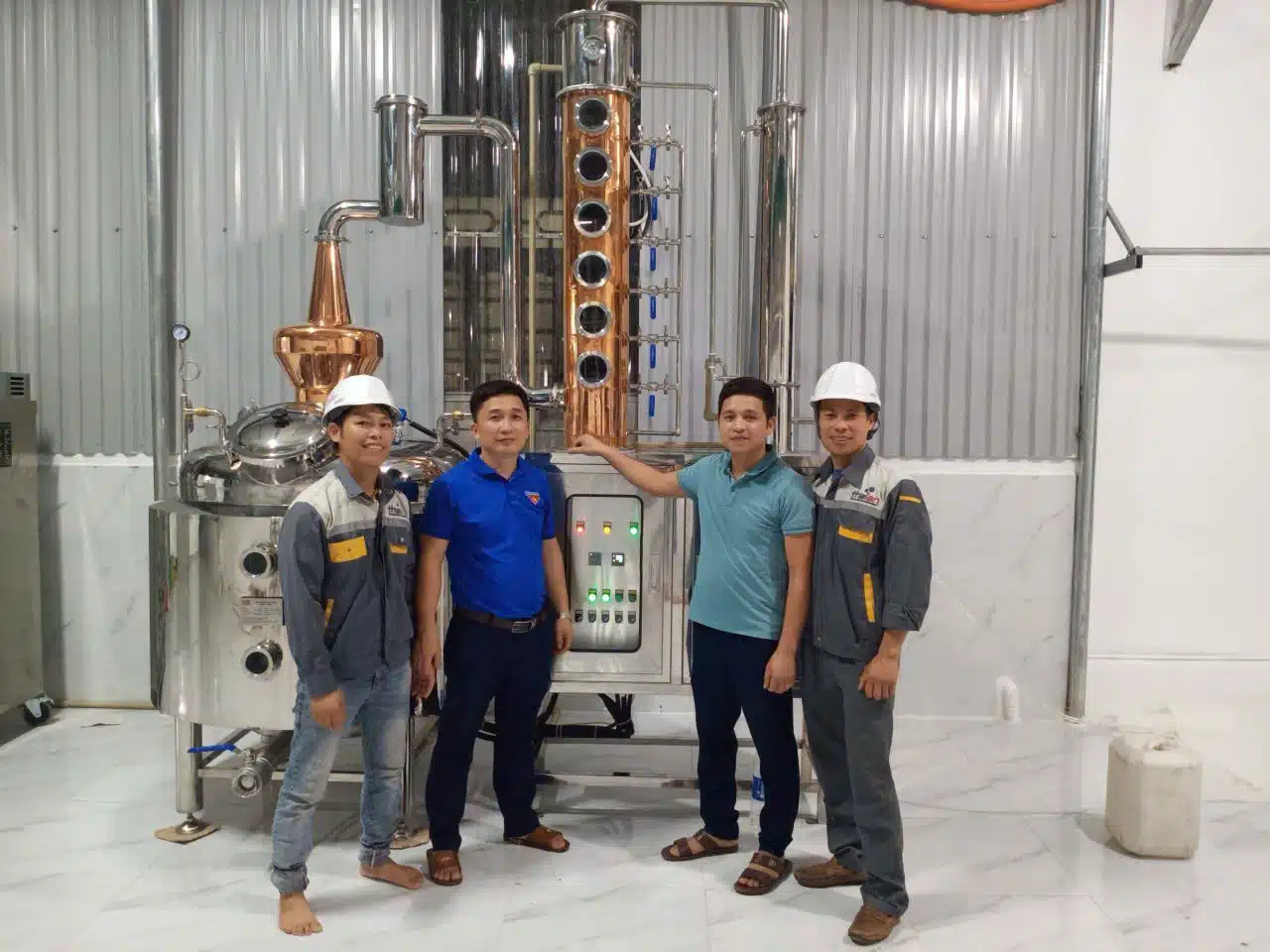 Thiết bị Thái An cung cấp hệ sinh thái trọn gói cho các cơ sở sản xuất rượu