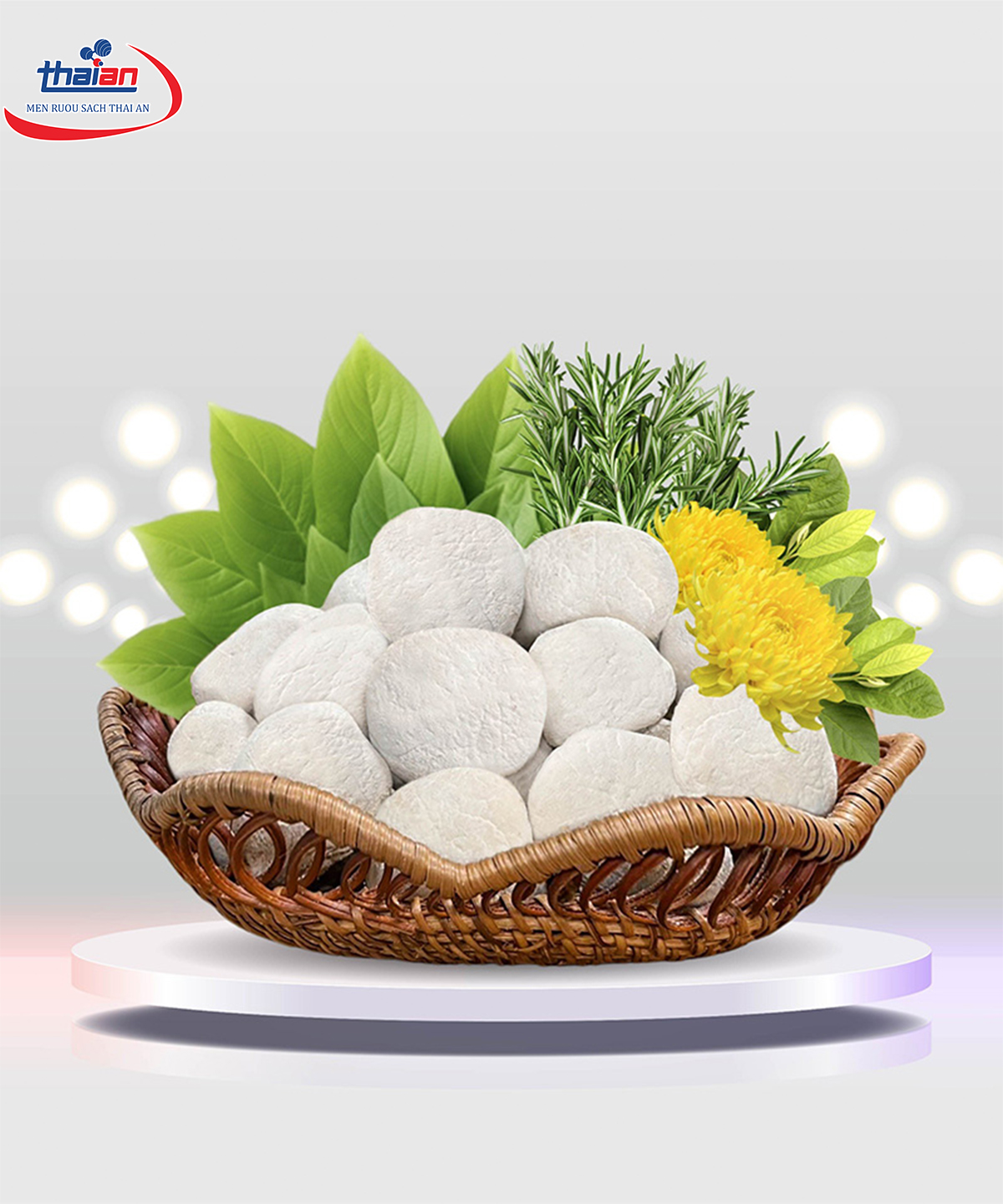quy trình sản xuất men lá thái an