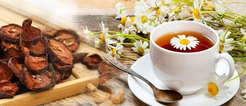 Pha trà với táo mèo khô