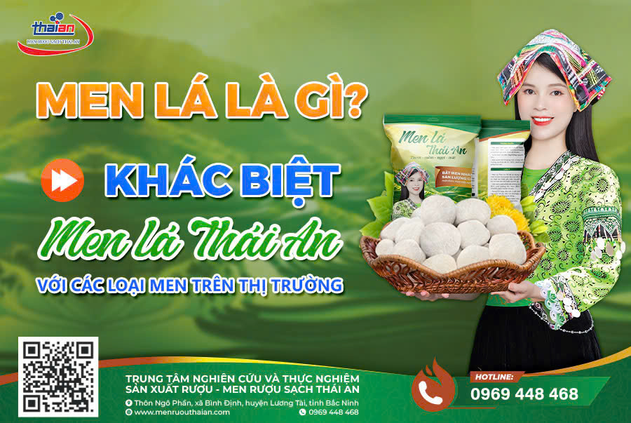 Men lá Thái An và sự khác biệt
