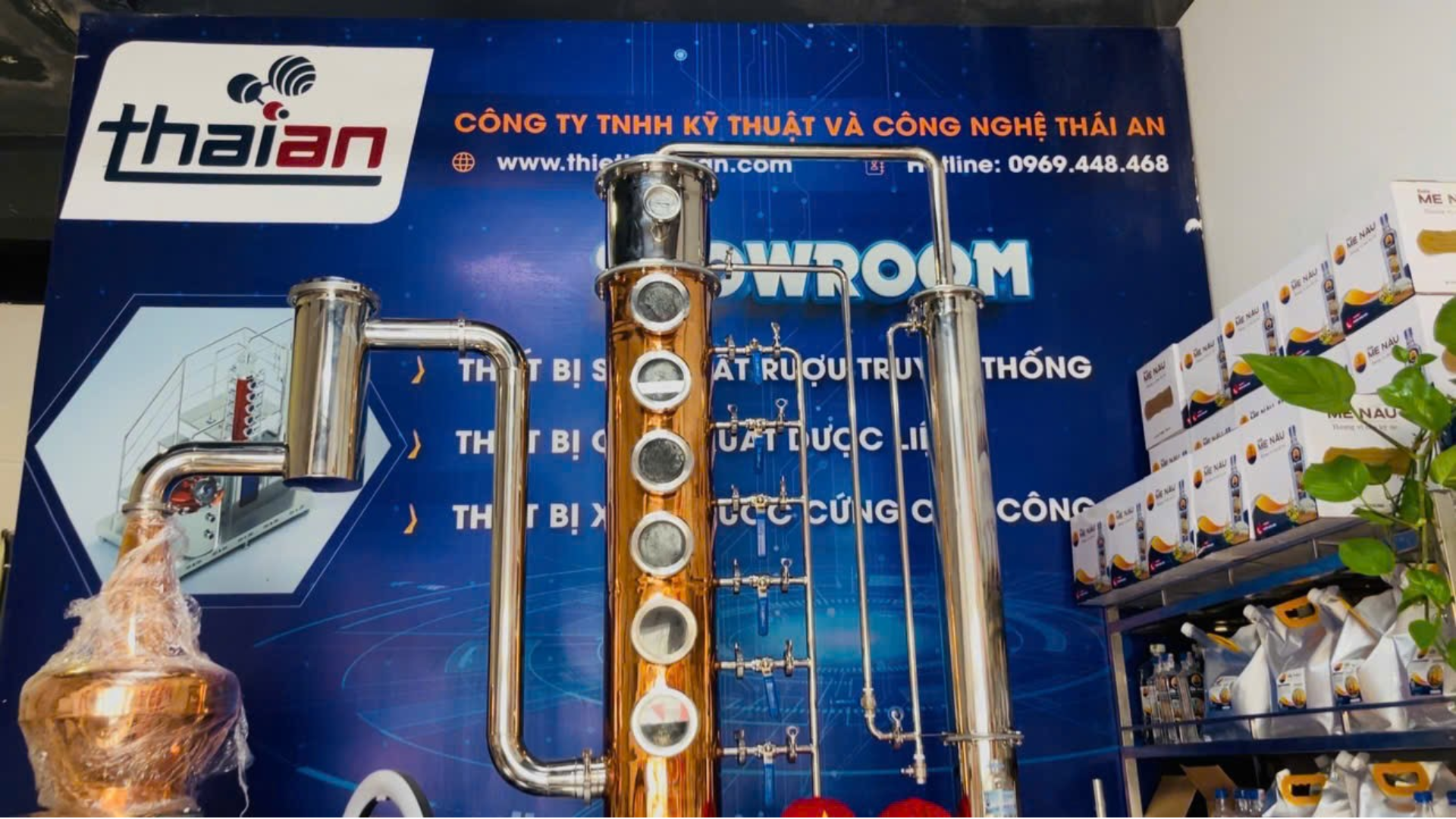 Thái An - Doanh nghiệp cung cấp thiết bị chưng cất hàng đầu tại Việt Nam