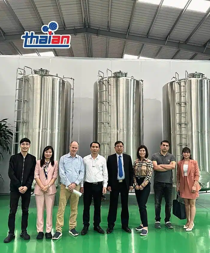 Tháp chưng cất rượu Thái An công suất nhỏ