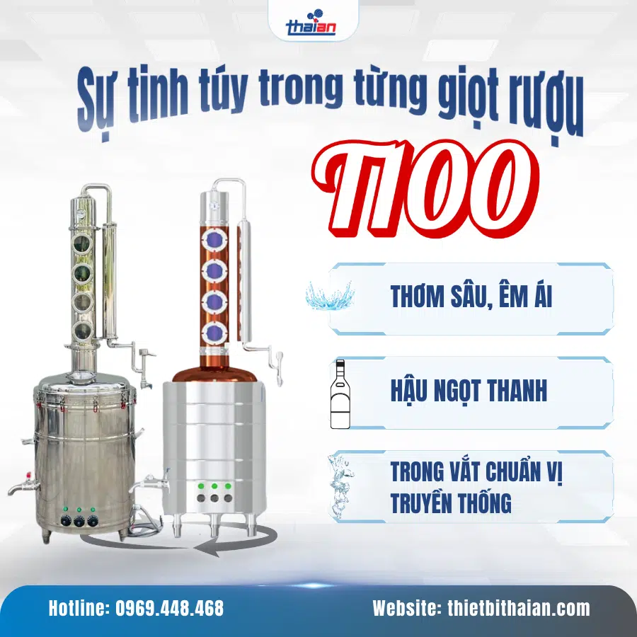 Sự tinh túy trong từng giọt rượu Thái An