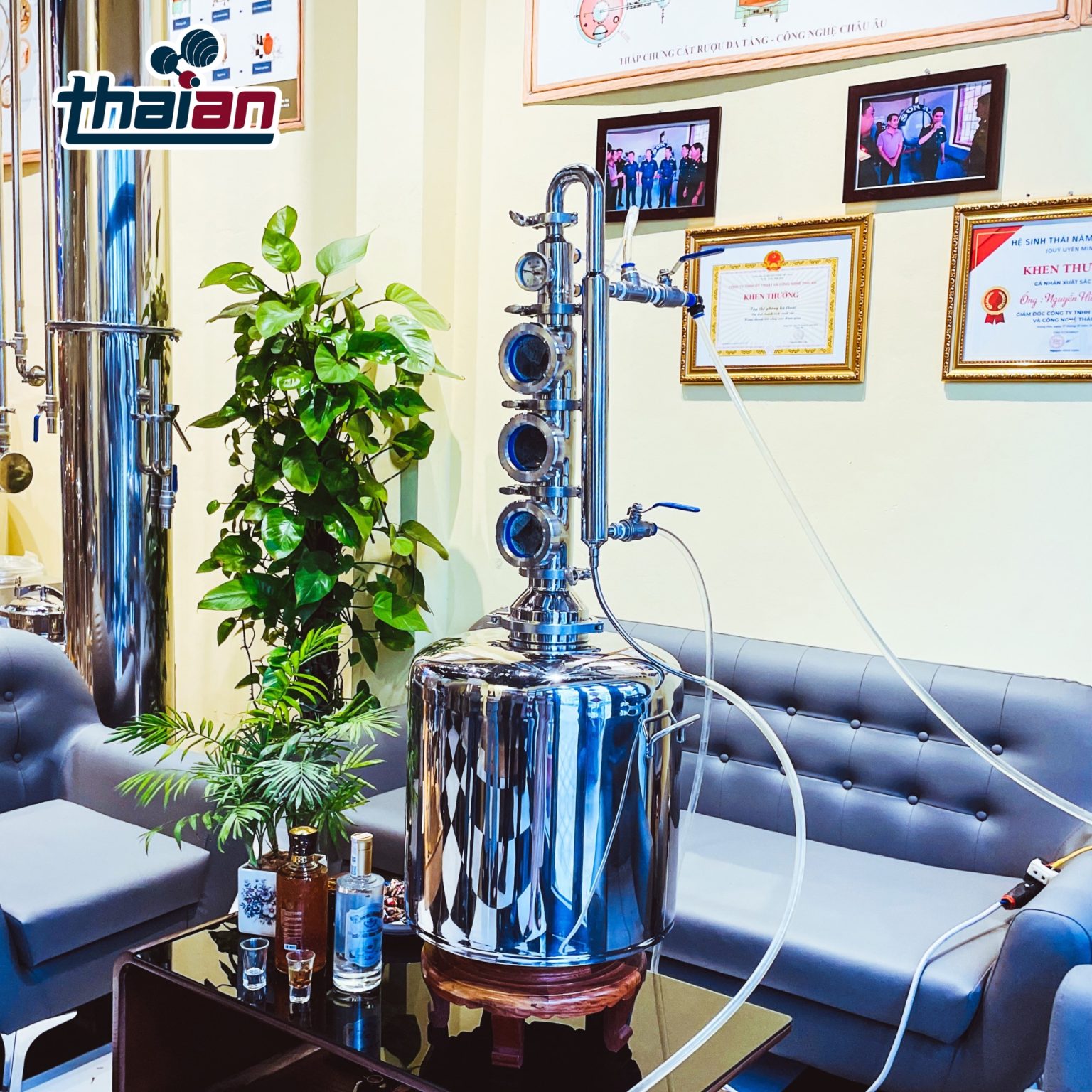 Tháp chưng cất Mini T40