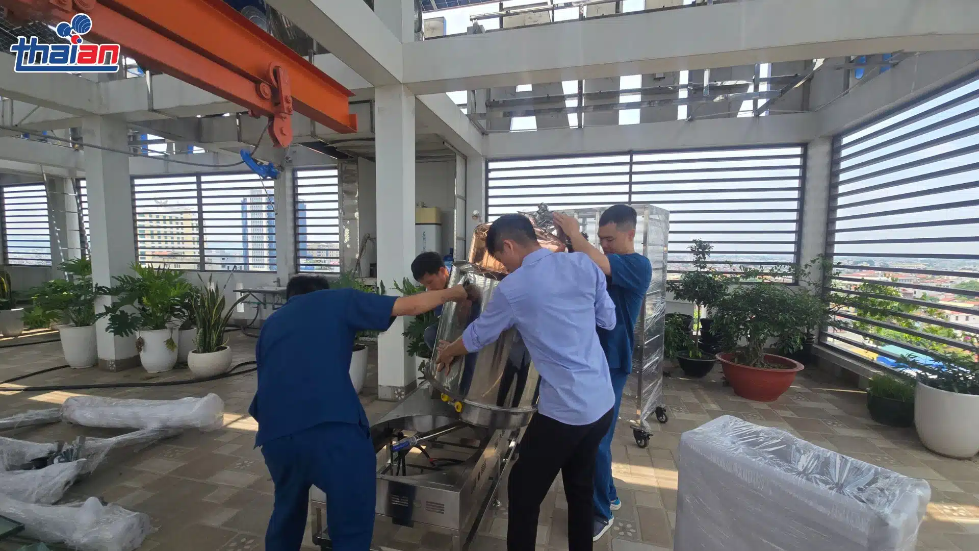 Tiêu chuẩn dịch vụ của Thiết bị Thái An trong sản xuất rượu sạch