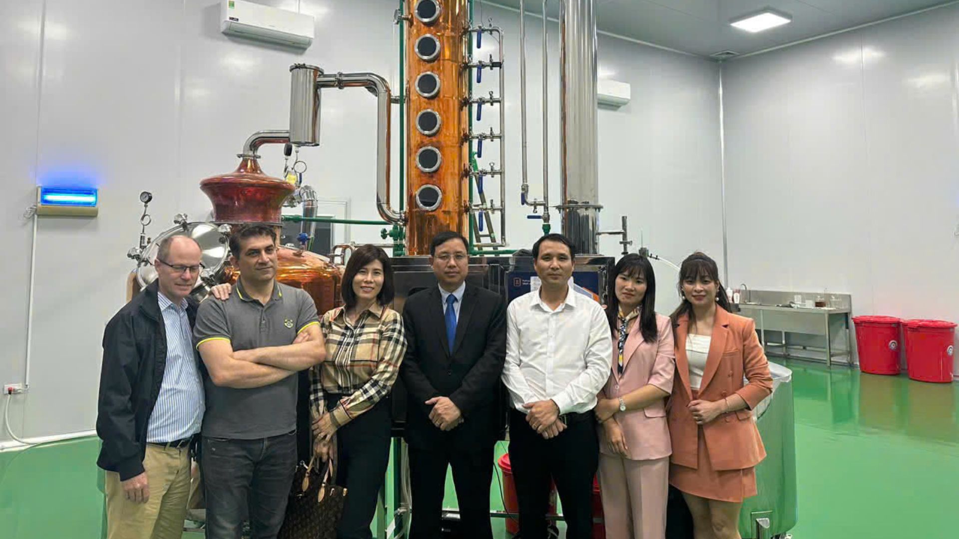 Nhà máy Halong Rum sử dụng dây chuyền thiết bị Thái An