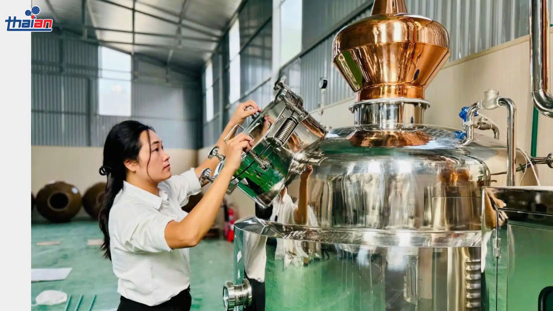 5 lý do nên chọn tháp chưng cất rượu Thái An