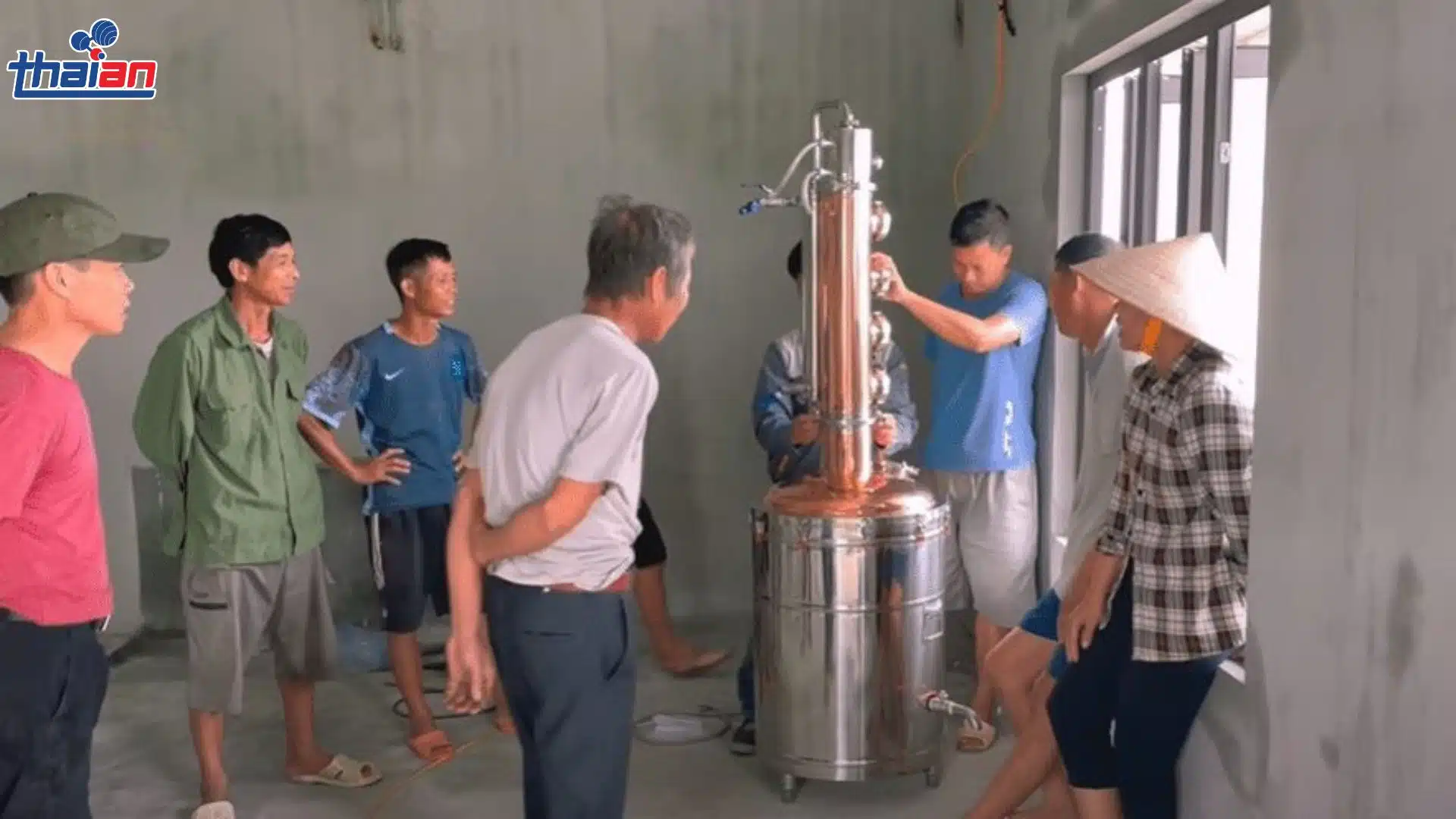 Cách sử dụng tháp chưng cất mini T100 inox cho rượu sạch chuẩn vị