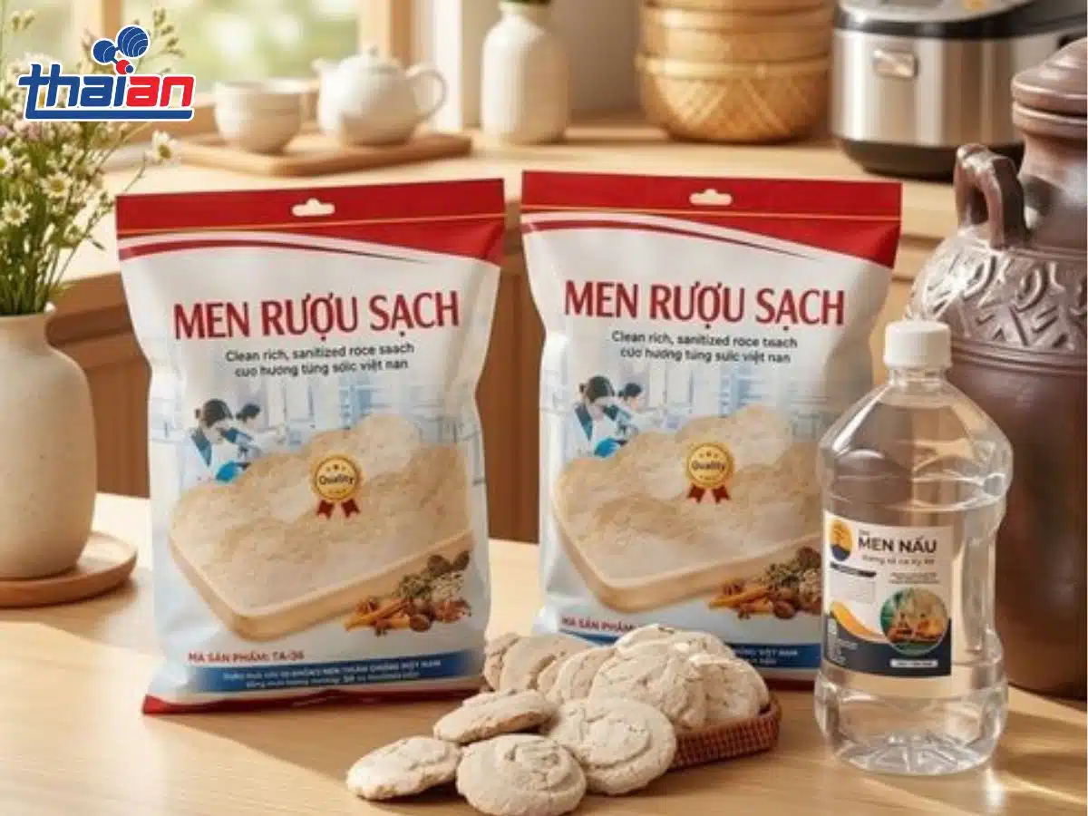 Men rượu sạch Thái An - 36 vị thuốc Bắc(2)