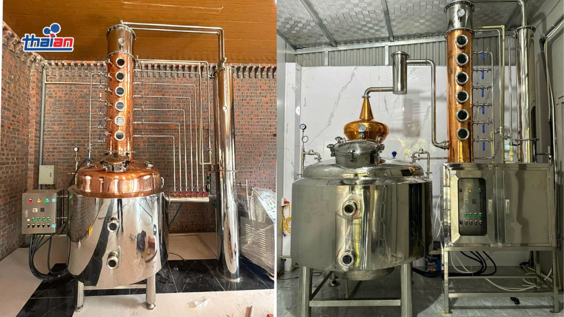 Hướng dẫn sử dụng tháp chưng cất T1000 Thái An