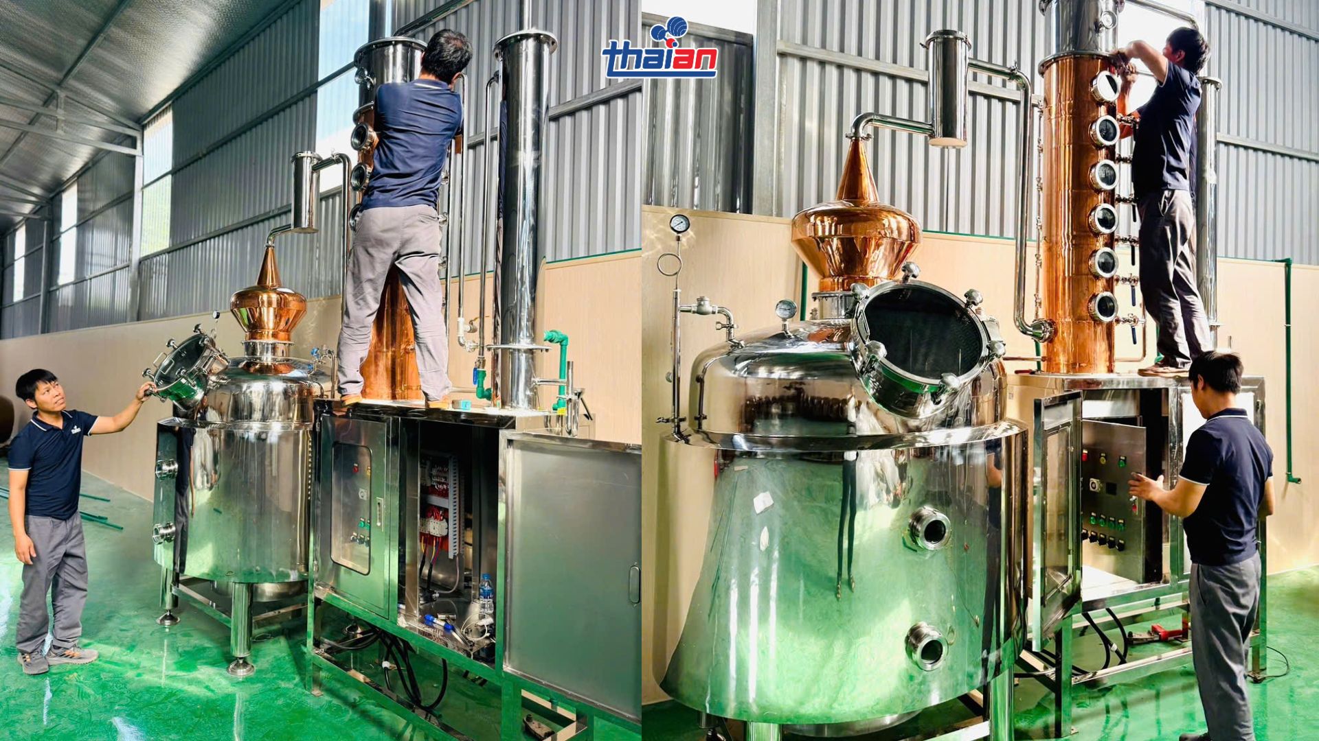 Mở xưởng sản xuất rượu Bước chuyển mình từ thủ công sang công nghệ