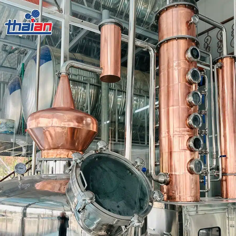 BỎ CÁCH NẤU CŨ NÂNG CẤP MÁY NẤU RƯỢU THÁI AN 