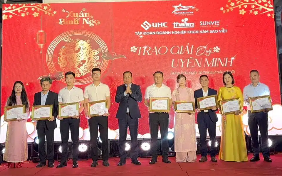 Tiệc Tất Niên Thái An 2026 Năm Sao Việt - Gắn Kết Từ Cội Nguồn