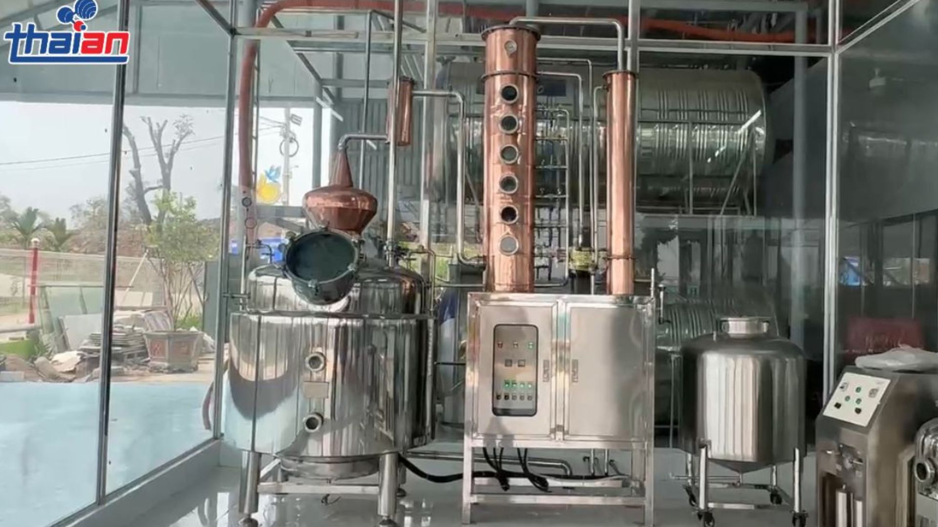 Máy nấu rượu Thái An Tiêu chuẩn vật liệu tạo nên thiết bị chất lượng cao