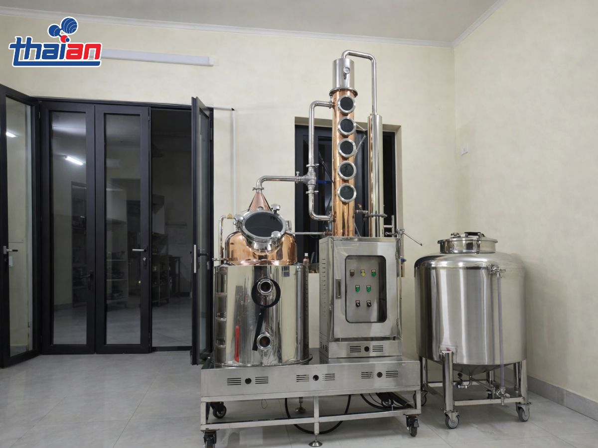 Bàn Giao Hệ Nấu Rượu 30-35kg Cho Anh Khách Nam Định (2)