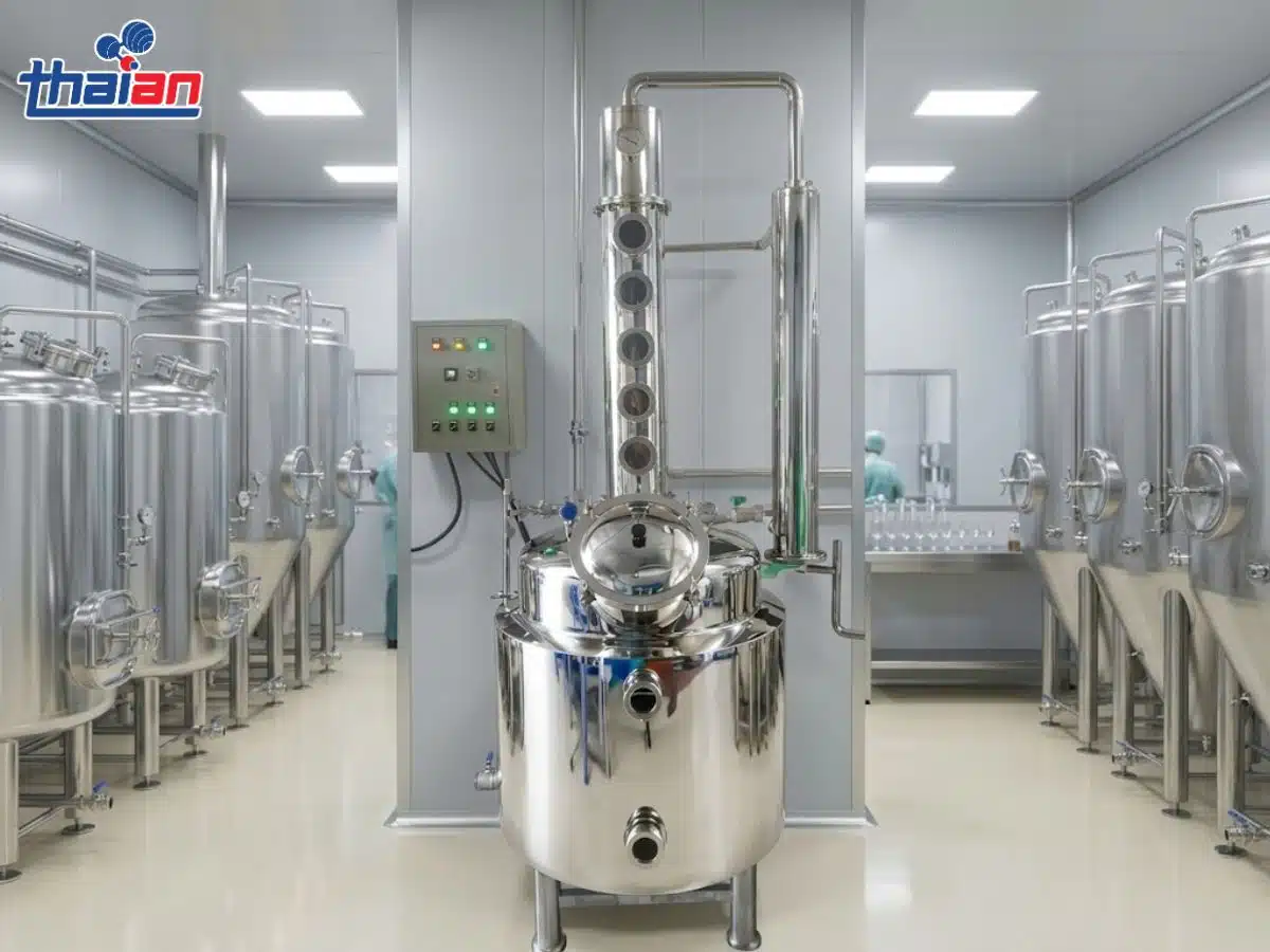 Lắp đặt hệ nấu rượu 50kg tại Hà Tĩnh giúp chủ xưởng khởi nghiệp bền vững (2)