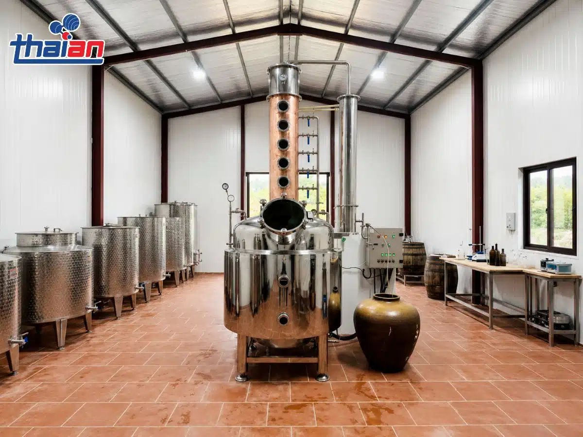 Giải pháp công nghệ rượu sạch từ Tháp chưng cất rượu (3)