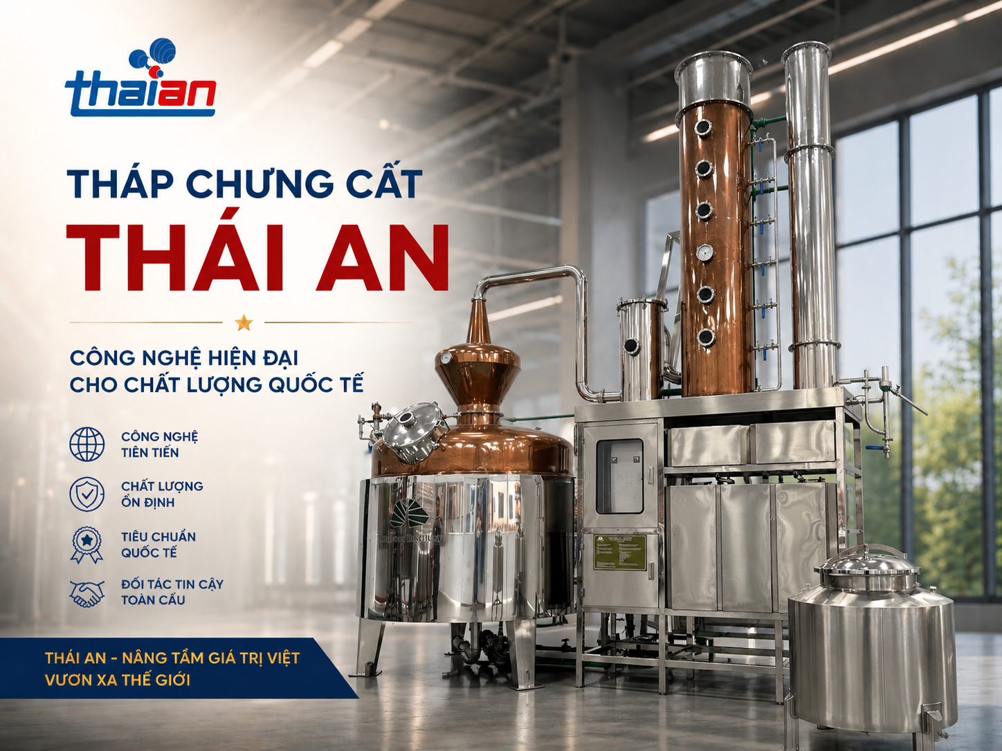 Xuất khẩu rượu Việt Nam Doanh nghiệp quốc tế vẫn chọn Việt Nam để đầu tư nhà máy sản xuất rượu