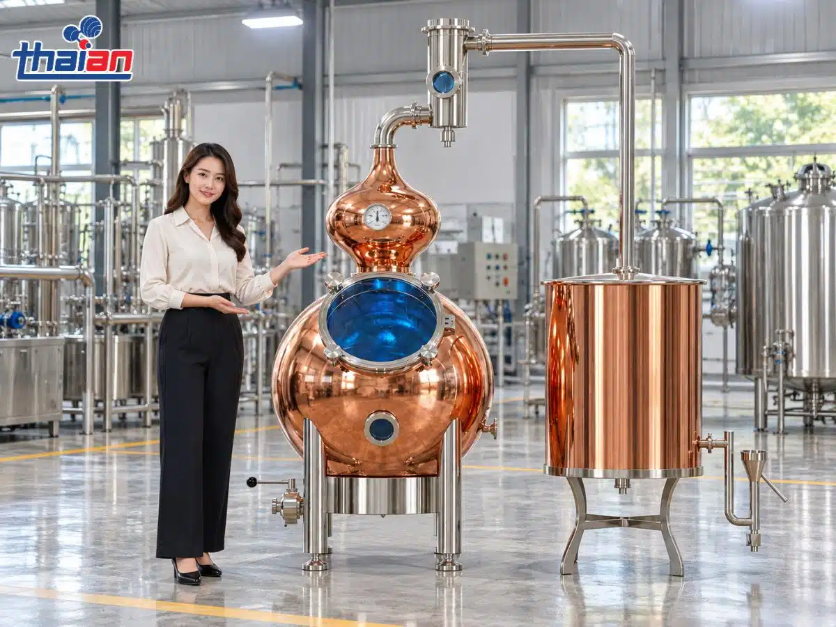 Nồi chưng cất tinh dầu giúp chiết xuất tinh dầu thiên nhiên hiệu quả