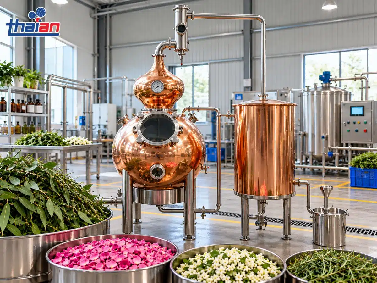 So Sánh Nồi Chưng Cất Tinh Dầu Chọn Loại Nào Tốt Cho Sản Xuất